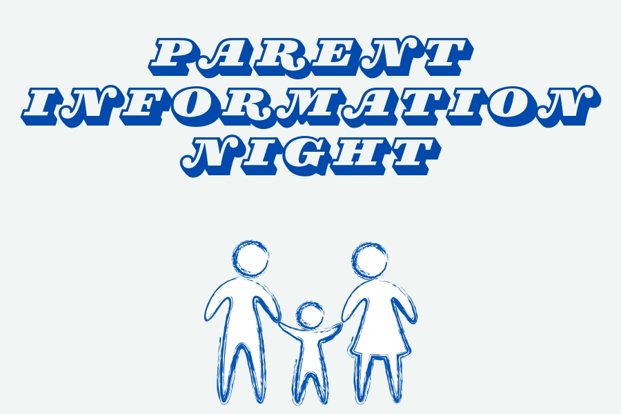 outline of parents holding child's hand